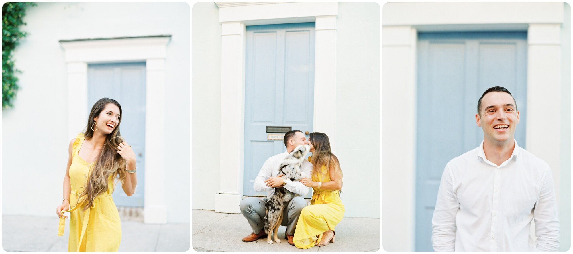 rainbow_row_yellow_blue_outfit_battery_downtown_charleston_engagement_puppy_outdoor_wedding_photographers_husband_wife_team_kailee_tim_kailee_dimeglio_photography_charleston_traveling_photographers_0012.jpg