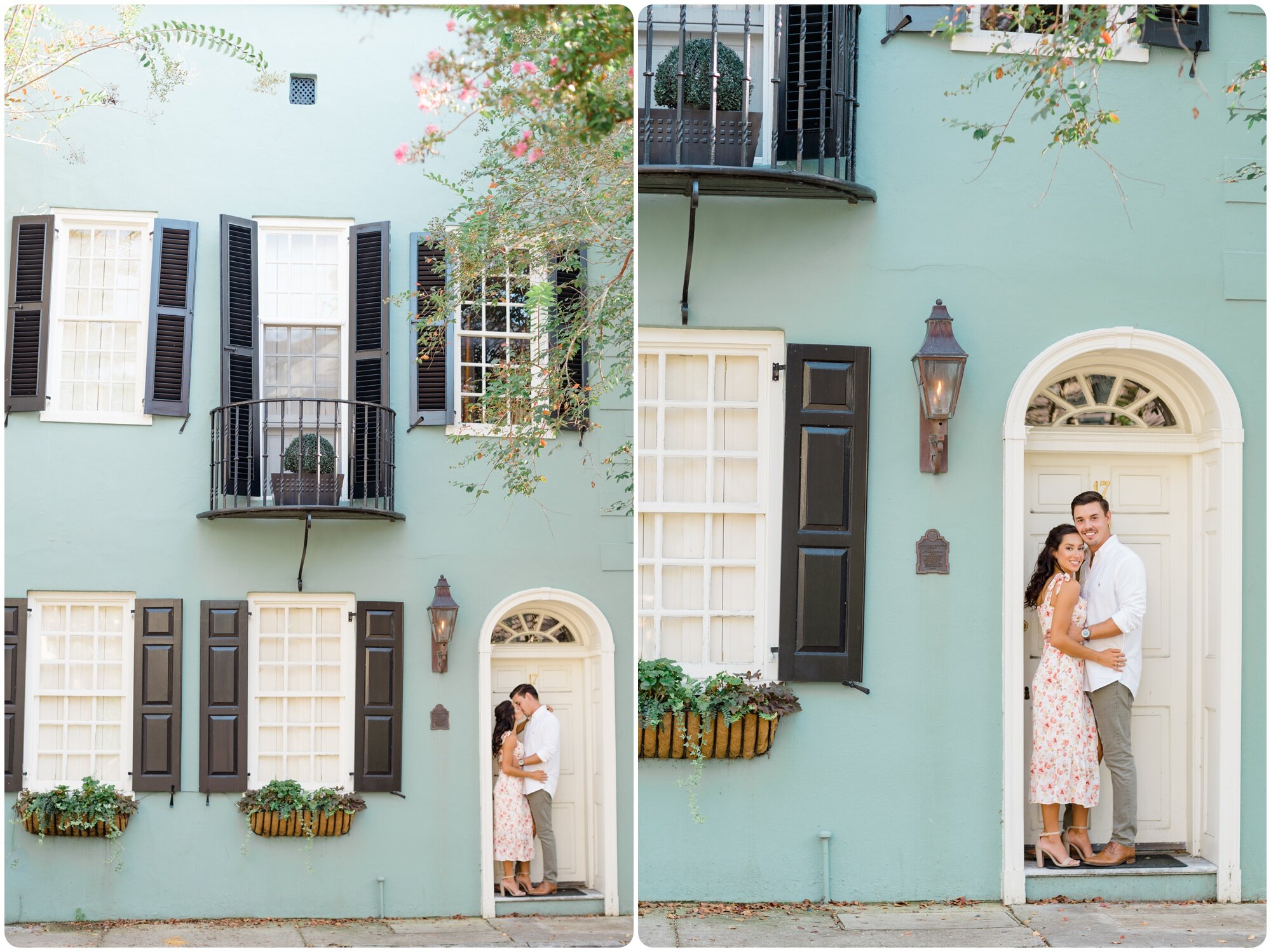 outdoor_engagement_session_candid_natural_charleston_destination_wedding_rainbow_row_colorful_kailee_dimeglio_photography_0006.jpg