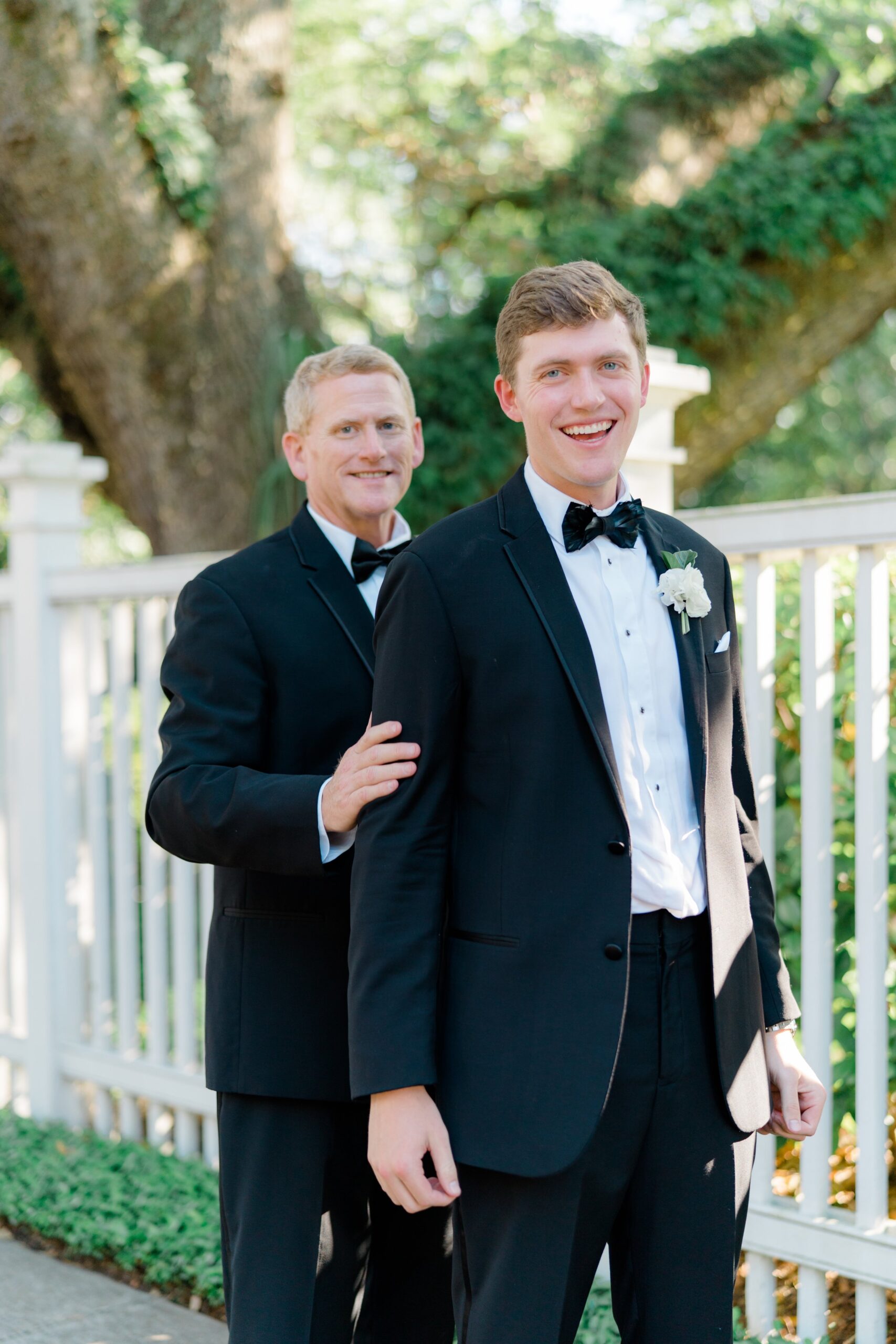 Groom and best man