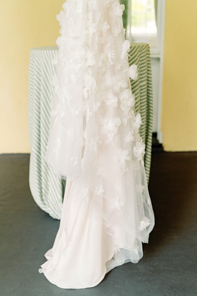 wedding dress detail. Photographer charleston