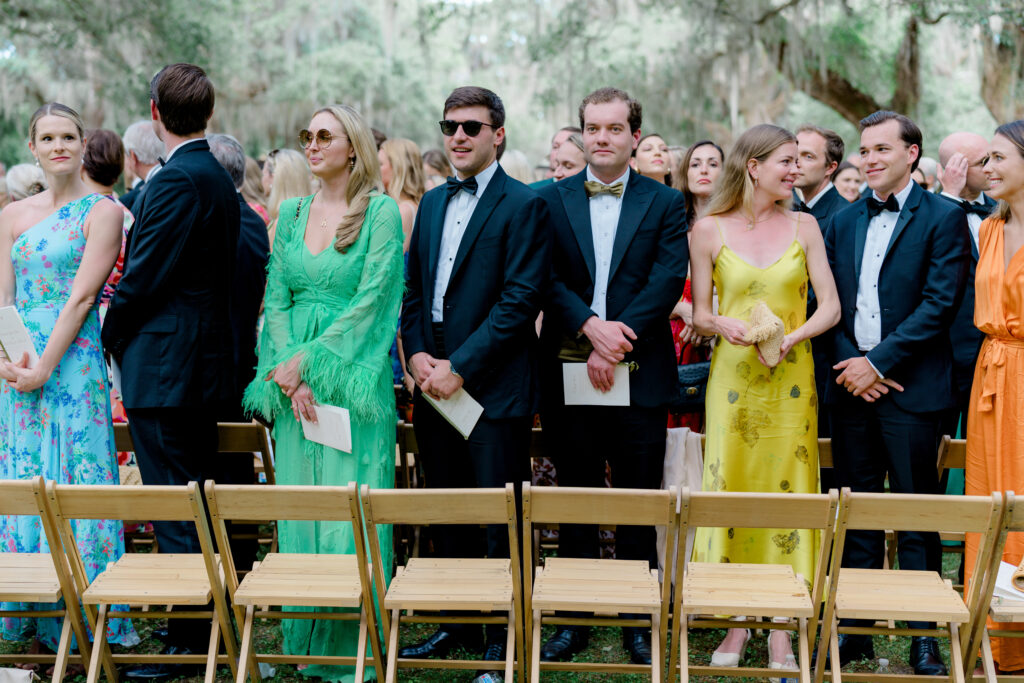 Spring wedding guest outfit ideas. Bold colors. 