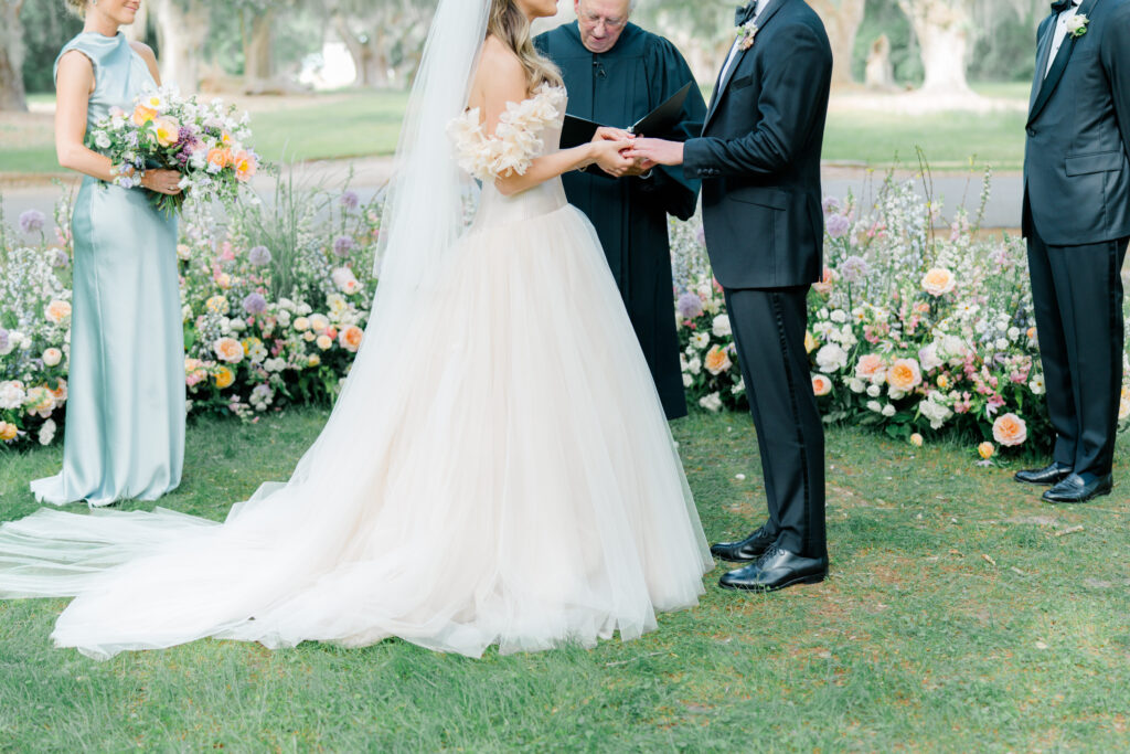 Wedding ring exchange. Kailee DiMeglio Photography. 