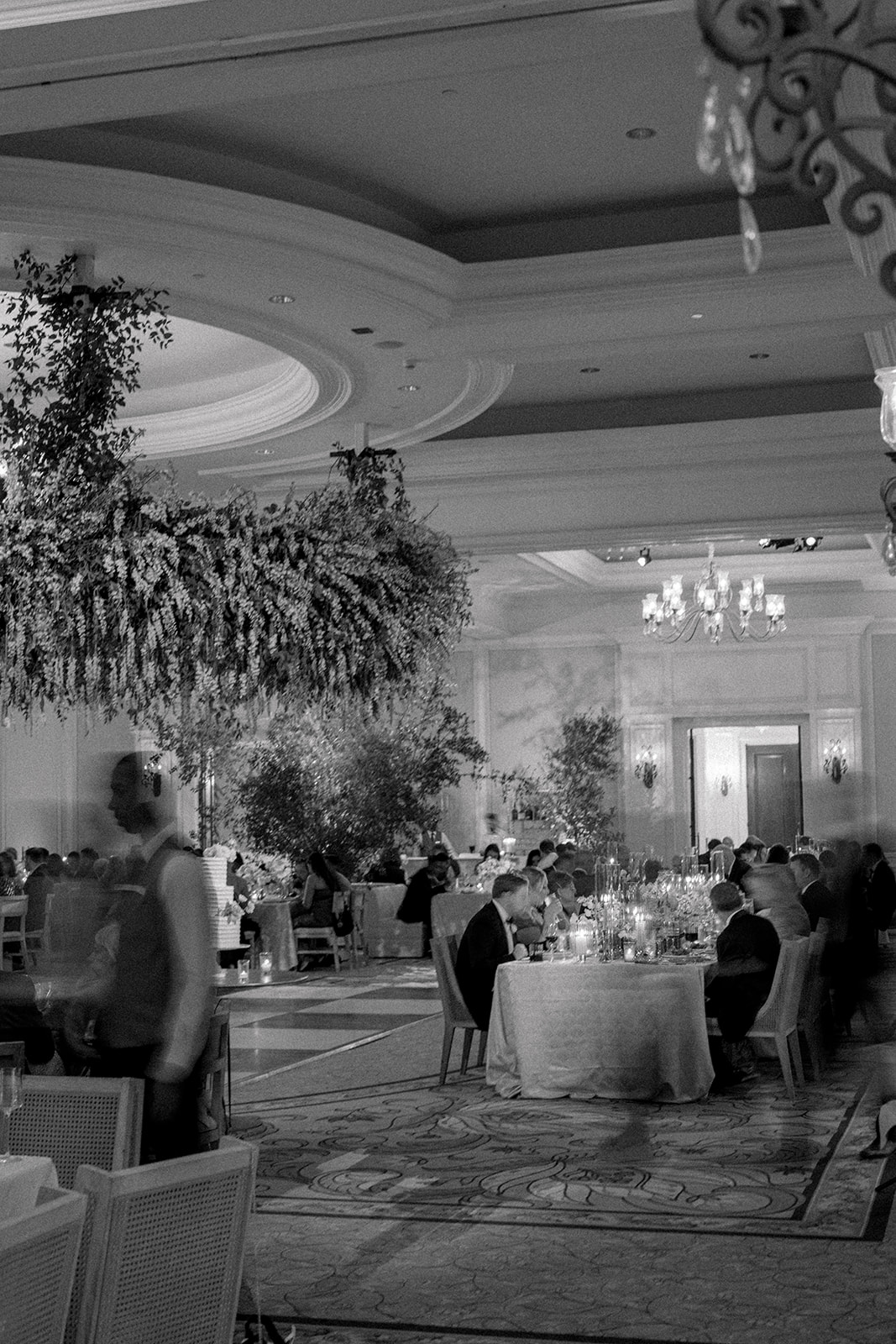 Dinner by candlelight at Kiawah Island reception. 